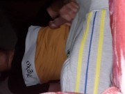 Simple way to cum while in bed ( face revealed libog niya subra) 12/16