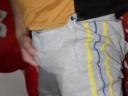 Simple way to cum while in bed ( face revealed libog niya subra) 16/16