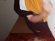 Simple way to cum while in bed ( face revealed libog niya subra) 8/16