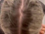 College Girl Couldn't Get Into The Bar, So She Sucked My Dick Instead!!