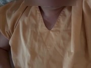 naked behind hospital gown 16/16