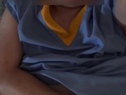 naked behind hospital gown 4/16