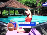 Outdoor Yoga Leads to Gentle Romance: Real Couple Shares Intimate Moments in Nature's Embrace 1/16