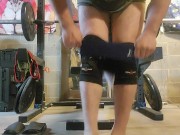 Fox tail butt plug hip thrusting 2/16