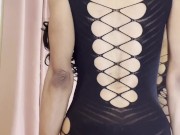 Teasing You Wearing Transparent Dresses 13/16