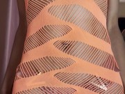 Teasing You Wearing Transparent Dresses 6/16