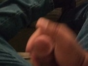 Couldn't wait to beat my cock 10/16