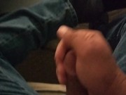 Couldn't wait to beat my cock 12/16