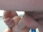 Teen fucks the micro sexdoll after gym. Face incovered. 10/16