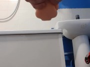 Teen fucks the micro sexdoll after gym. Face incovered. 2/16