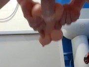 Teen fucks the micro sexdoll after gym. Face incovered. 5/16