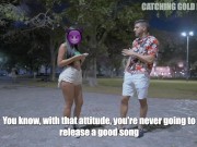 18 Year Old With A Big Ass Singer Gets Picked Up And FUCKED HARD 2/16