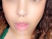 How sloppy and wet do you like it? SPITTING and dribbling 11/16