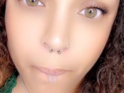 How sloppy and wet do you like it? SPITTING and dribbling 13/16