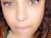 How sloppy and wet do you like it? SPITTING and dribbling 16/16