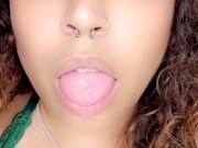 How sloppy and wet do you like it? SPITTING and dribbling 7/16