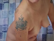 SINGLE,HAPPY,EXCITED,FEMALE,SOLO,BIG TITS,BIG ASS, WHITE LINGERIE,LATINA,MILF 15/16