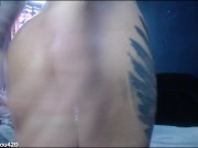 masturbating with an anal toy 15/16