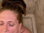 Drinking my mans pee for the first time 3/16