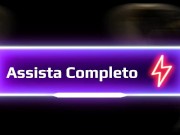 Esposa se exibe toda safada, de quatro com uma calcinha vermelha minúscula 16/16