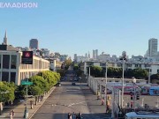 First Ever CUMWALK Along Public Pier 1/16