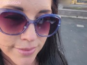 First Ever CUMWALK Along Public Pier 16/16