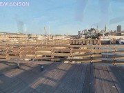 First Ever CUMWALK Along Public Pier 5/16