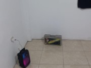 I WAS DOING MY EXERCISE ROUTINE AND MY STEPMOTHER CAME TO ENTERTAIN ME WITH HER BUTTOCKS 1/16