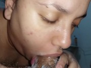 tasting a nice cock until he gives me creampie I lick it all wet🍌🥛🥛🥛🤷🏽‍♀️😋💦🤤🥛🥛 16/16