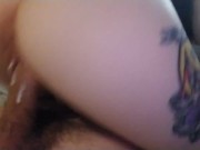 I love the way she rides this cock 4/16