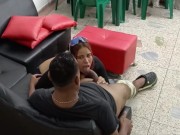 HERMOSA LATINA SEDUCTORA DE TETAS MADURAS ME HACE LAS MEJORES MAMADAS CUANDO ME VISITA 2 parte