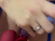 Hairy MILF fucks neighbor while husband is away 13/16