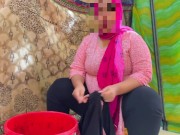 Big Pussy BBW big ass & Huge Boobs Hot Egypt Stepmom Washing Dress & Gets Horny! 16/16