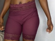 Bis ass ebony Solo female orgasm got in yellow and brown 9/16