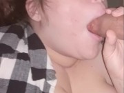 Teenager With Big Tits Swallows Cum 3/16
