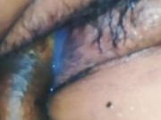 I pissed everything, omg. Married woman squirts while being fucked by the big dick until it's full o 13/16