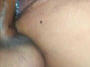 I pissed everything, omg. Married woman squirts while being fucked by the big dick until it's full o 14/16
