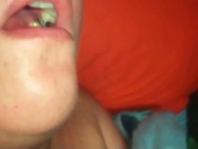 I pissed everything, omg. Married woman squirts while being fucked by the big dick until it's full o 16/16