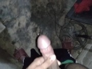a si me masturbo y me saco el semen de mi larga polla rica eyaculacion 15/16
