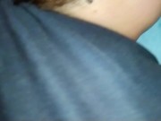 Worshiping this big dick, which is mine. I can't swallow it all 16/16