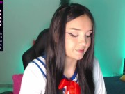 What I enjoy most about being a virtual slut is watching my fans masturbate while they watch me. 12/16