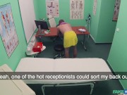 Fake Hospital - His and hers rimjob in doctors office 1/16