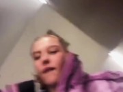 Public extreme stream. Fucking and squirting in the changing room 14/16