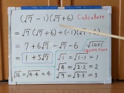 Tokyo 2024-1st [1]Q3 The Meaning and Calculation of Square Roots.[JapanMath] 11/16