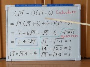 Tokyo 2024-1st [1]Q3 The Meaning and Calculation of Square Roots.[JapanMath] 12/16