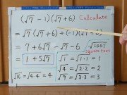 Tokyo 2024-1st [1]Q3 The Meaning and Calculation of Square Roots.[JapanMath] 2/16