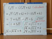 Tokyo 2024-1st [1]Q3 The Meaning and Calculation of Square Roots.[JapanMath] 4/16