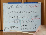 Tokyo 2024-1st [1]Q3 The Meaning and Calculation of Square Roots.[JapanMath] 7/16
