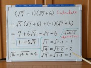 Tokyo 2024-1st [1]Q3 The Meaning and Calculation of Square Roots.[JapanMath] 9/16