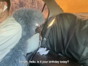 Babe young bitch tried to cheat a taxi driver and got fucked hard 16/16